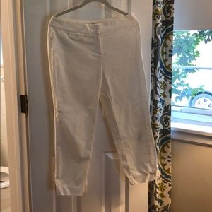 White Capri Slacks